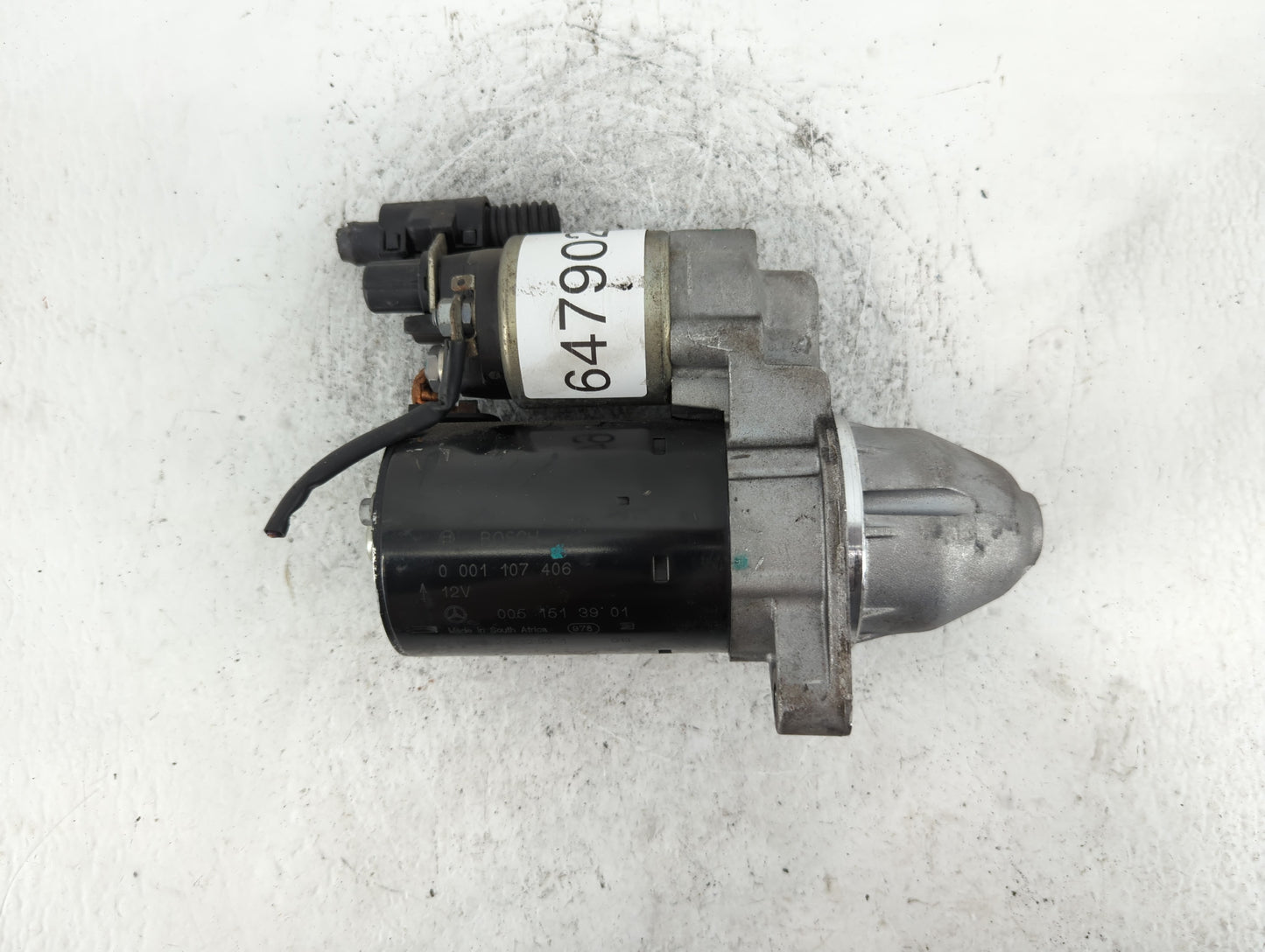 2012-2015 Mercedes-Benz C250 Car Starter Motor Solenoid OEM P/N:005 151 39 01 0 001 107 406 Fits OEM Used Auto Parts - Oemus