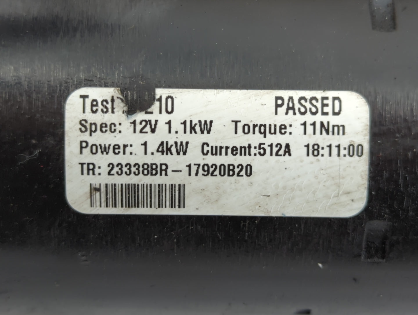 2012-2015 Mercedes-Benz C250 Car Starter Motor Solenoid OEM P/N:23338BR-17920B20 Fits Fits 2003 2004 2005 2012 2013 2014 201