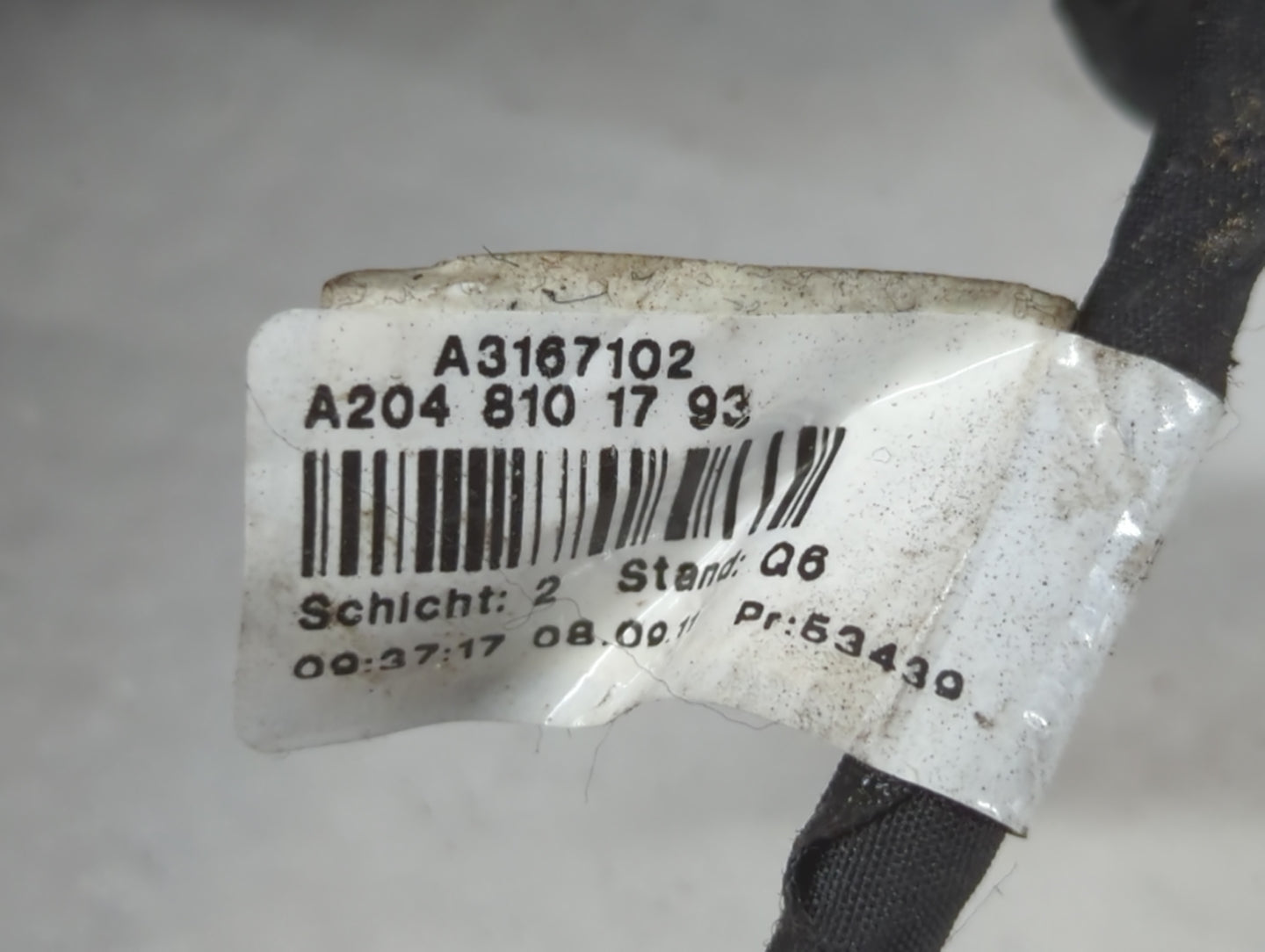 2012-2015 Mercedes-Benz C250 Passenger Side View Mirror - Right Door Mirror OEM Used - Oemusedautoparts1.com