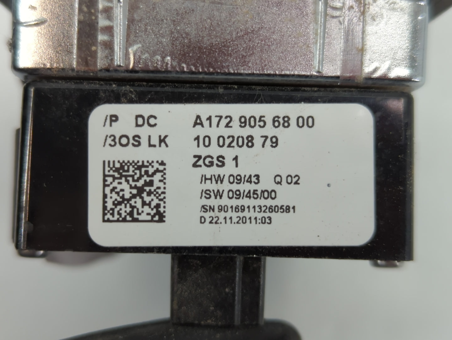 2012-2015 Mercedes-Benz C250 Master Power Window Switch Replacement Driver Side Left P/N:A 172 905 68 00 Fits OEM Used Auto 