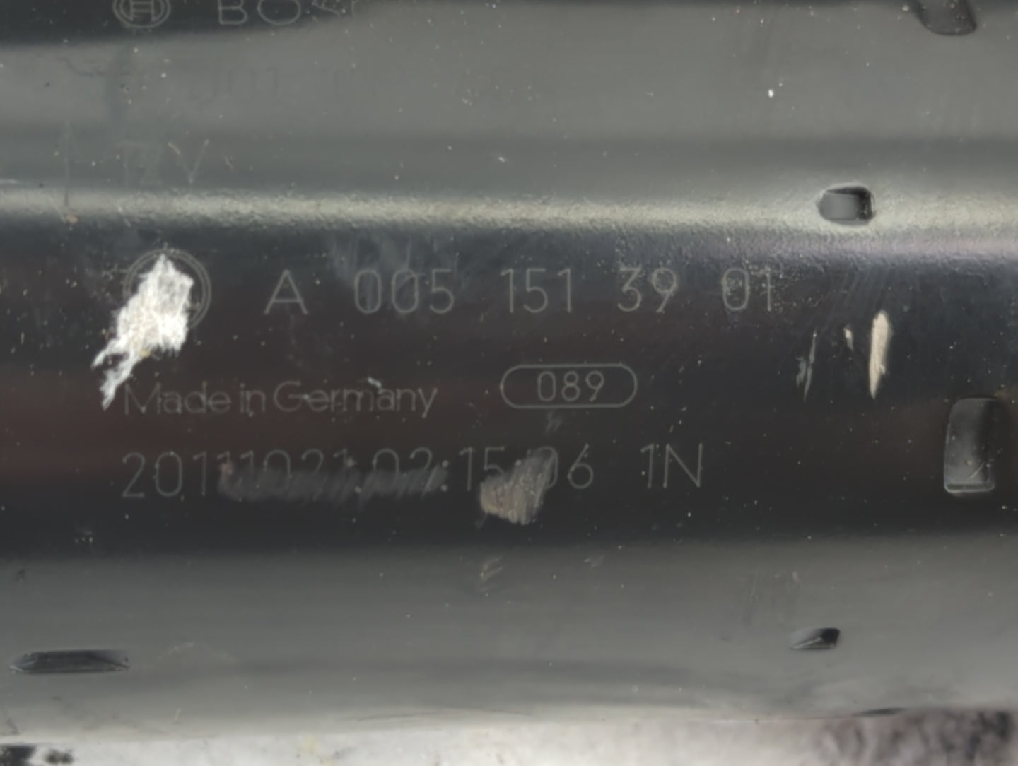2012-2015 Mercedes-Benz C250 Car Starter Motor Solenoid OEM P/N:A 005 151 39 01 11 107 406 Fits OEM Used Auto Parts - Oemuse