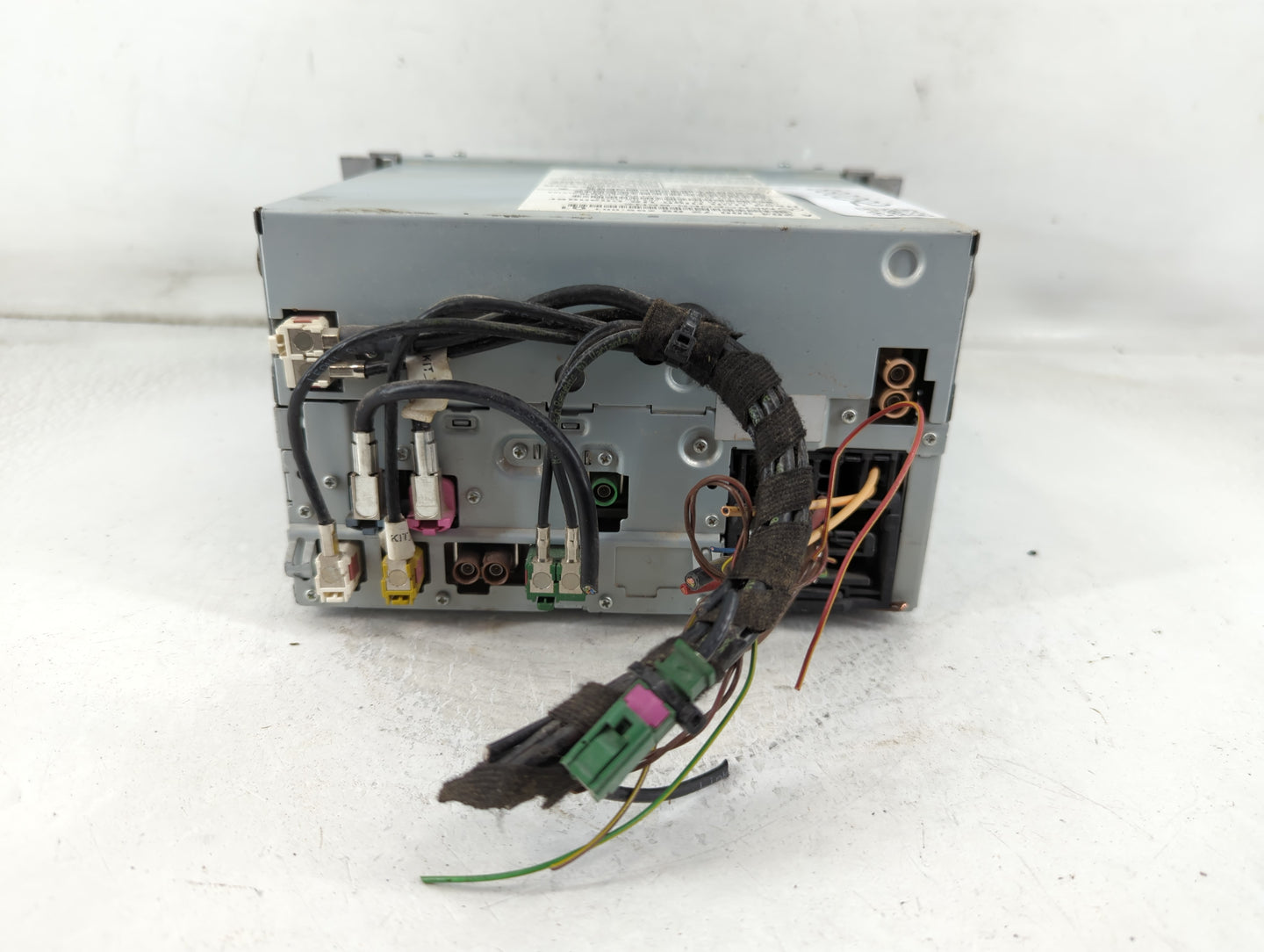 2012 Mercedes-Benz C250 Radio AM FM Cd Player Receiver Replacement P/N:A 204 900 72 09 Fits OEM Used Auto Parts - Oemusedaut