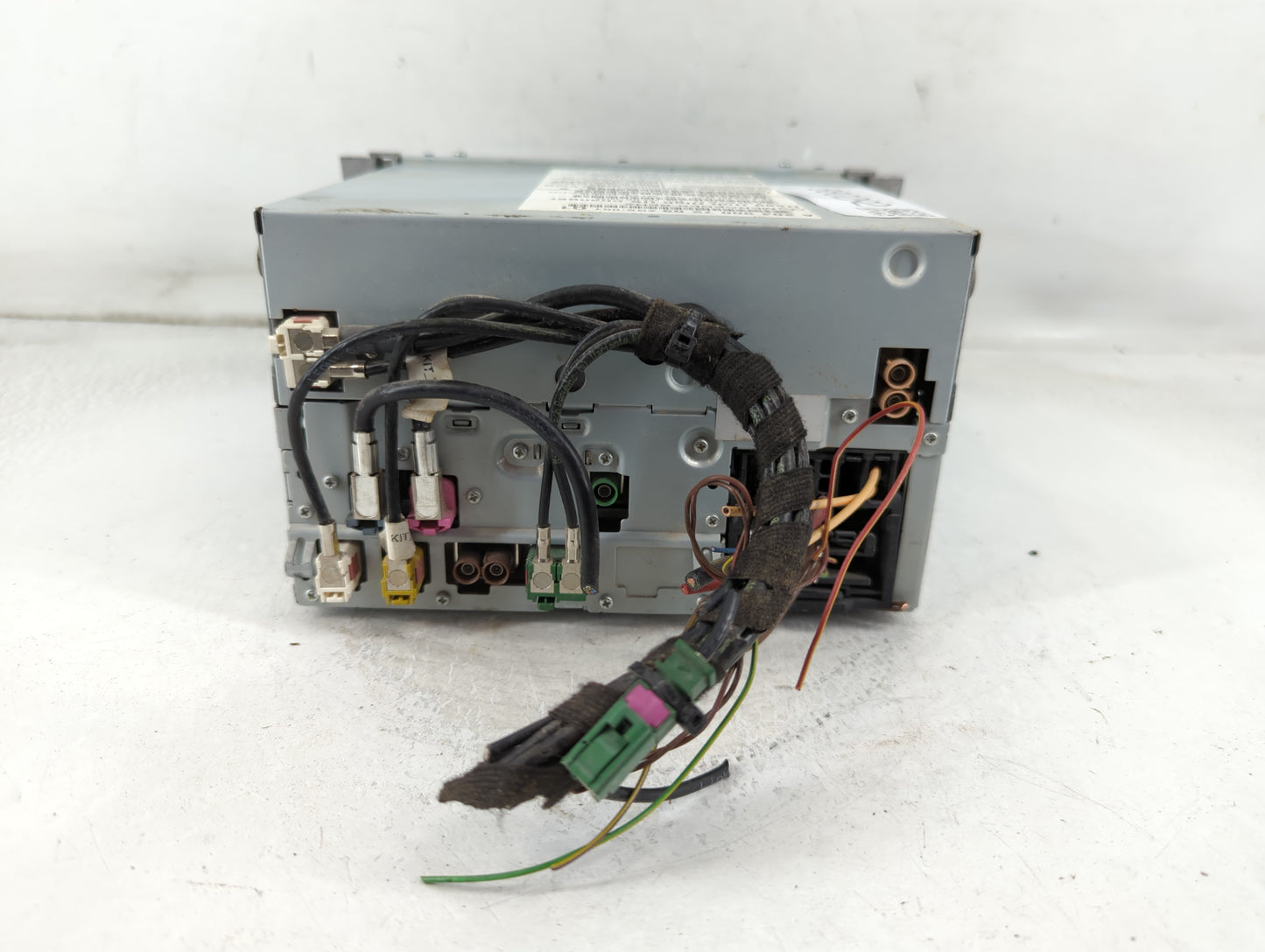 2012 Mercedes-Benz C250 Radio AM FM Cd Player Receiver Replacement P/N:A 204 900 72 09 Fits OEM Used Auto Parts - Oemusedaut