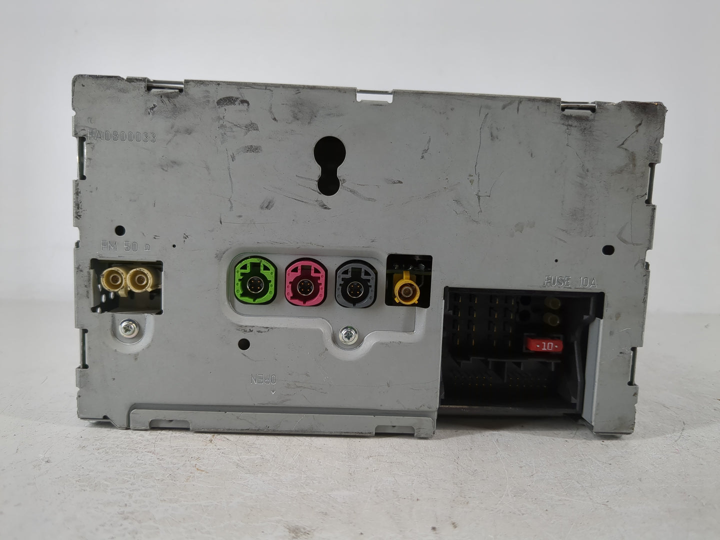 2012 Mercedes-Benz C300 Radio AM FM Cd Player Receiver Replacement P/N:A 204 900 21 13 Fits OEM Used Auto Parts - Oemusedaut
