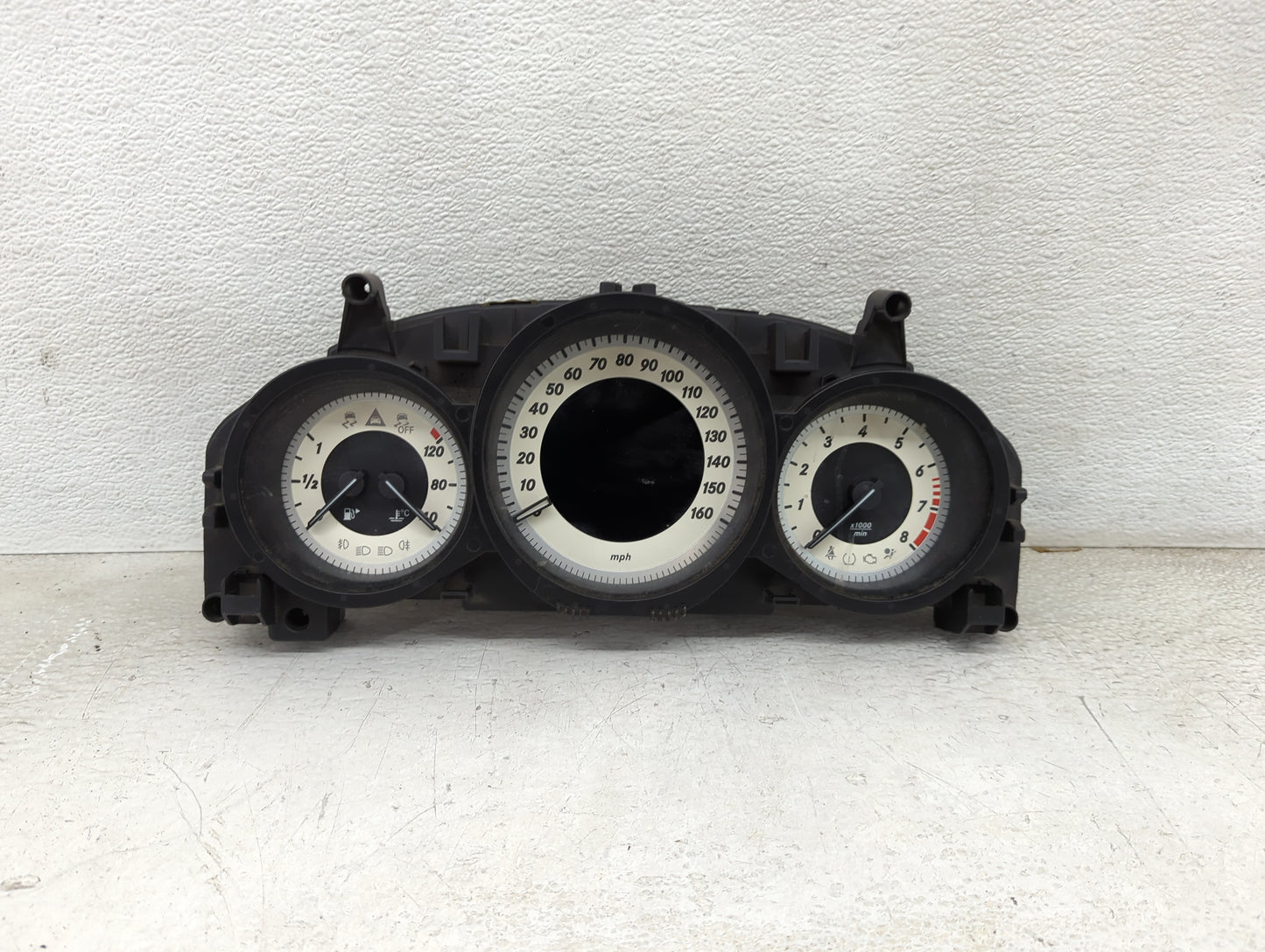 2012 Mercedes-Benz C300 Instrument Cluster Speedometer Gauges Miles: Fits OEM Used Auto Parts - Oemusedautoparts1.com