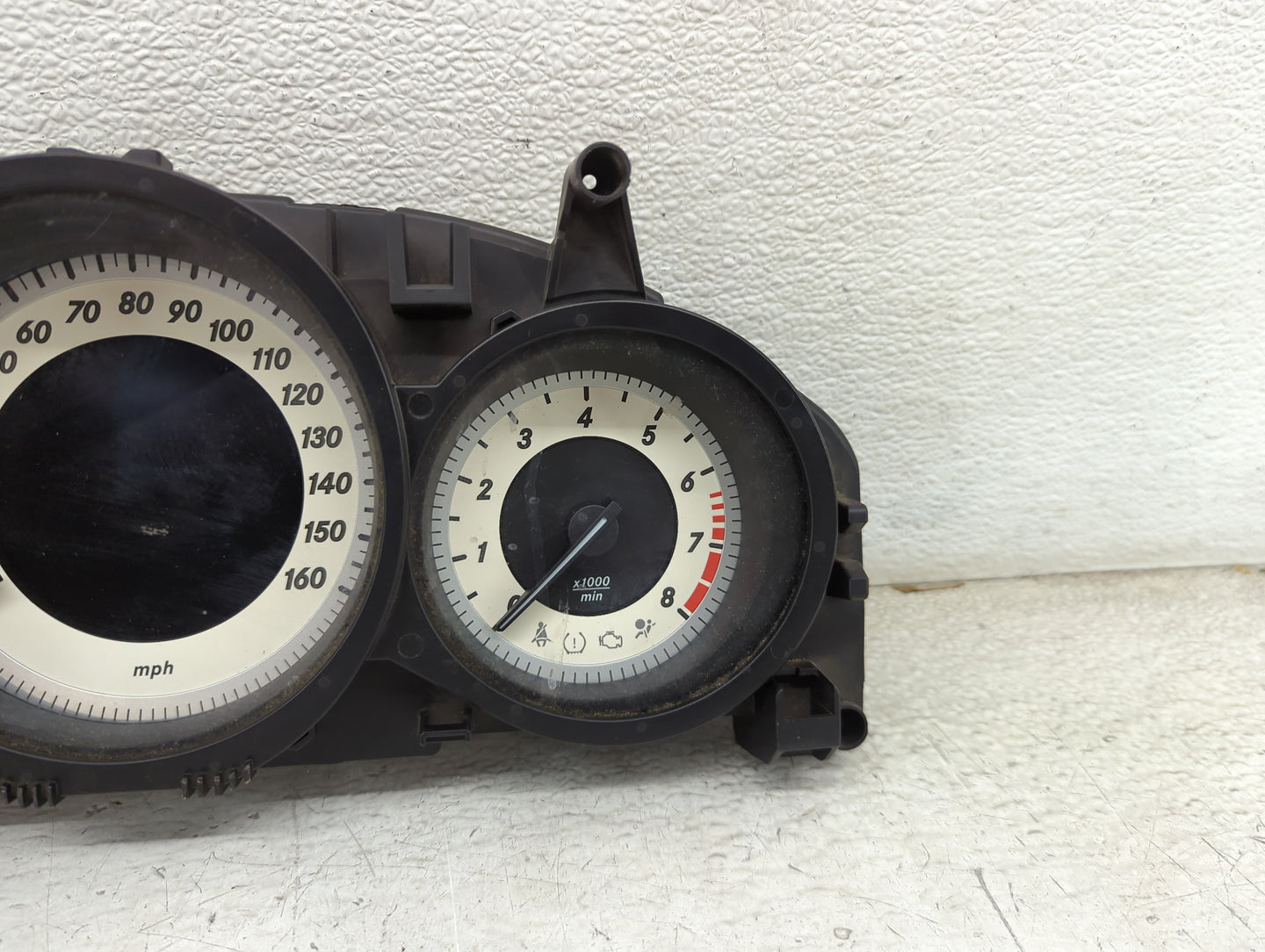 2012 Mercedes-Benz C300 Instrument Cluster Speedometer Gauges Miles: Fits OEM Used Auto Parts - Oemusedautoparts1.com
