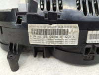2012 Mercedes-Benz C300 Instrument Cluster Speedometer Gauges Miles: Fits OEM Used Auto Parts - Oemusedautoparts1.com