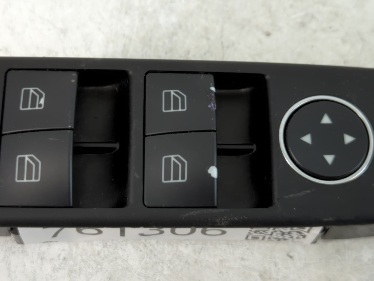 2011-2014 Mercedes-Benz C300 Master Power Window Switch Replacement Driver Side Left P/N:A204 905 53 02 Fits OEM Used Auto P