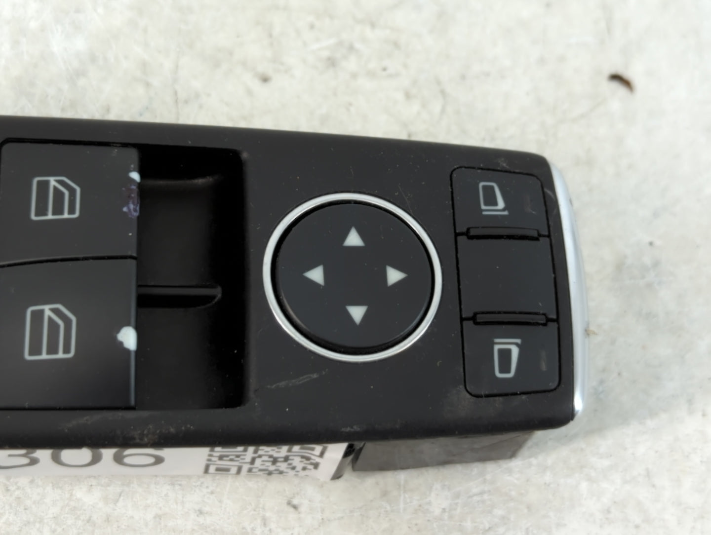 2011-2014 Mercedes-Benz C300 Master Power Window Switch Replacement Driver Side Left P/N:A204 905 53 02 Fits OEM Used Auto P