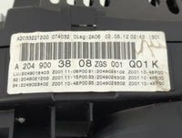 2012 Mercedes-Benz C350 Instrument Cluster Speedometer Gauges Fits OEM Used Auto Parts - Oemusedautoparts1.com
