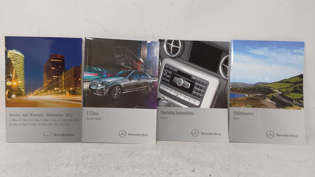 2012 Mercedes-Benz Cl200 Owners Manual Book Guide OEM Used Auto Parts - Oemusedautoparts1.com