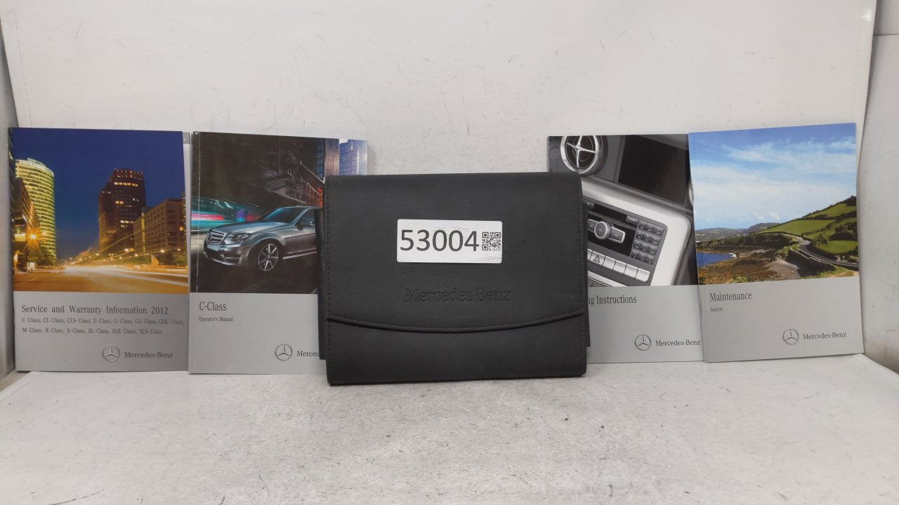 2012 Mercedes-Benz Cl200 Owners Manual Book Guide OEM Used Auto Parts - Oemusedautoparts1.com