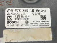 2012 Mercedes-Benz E-Class PCM Engine Control Computer ECU ECM PCU OEM P/N:A 276 900 16 00 A 276 901 06 00, 0 261 S06 497 Fi