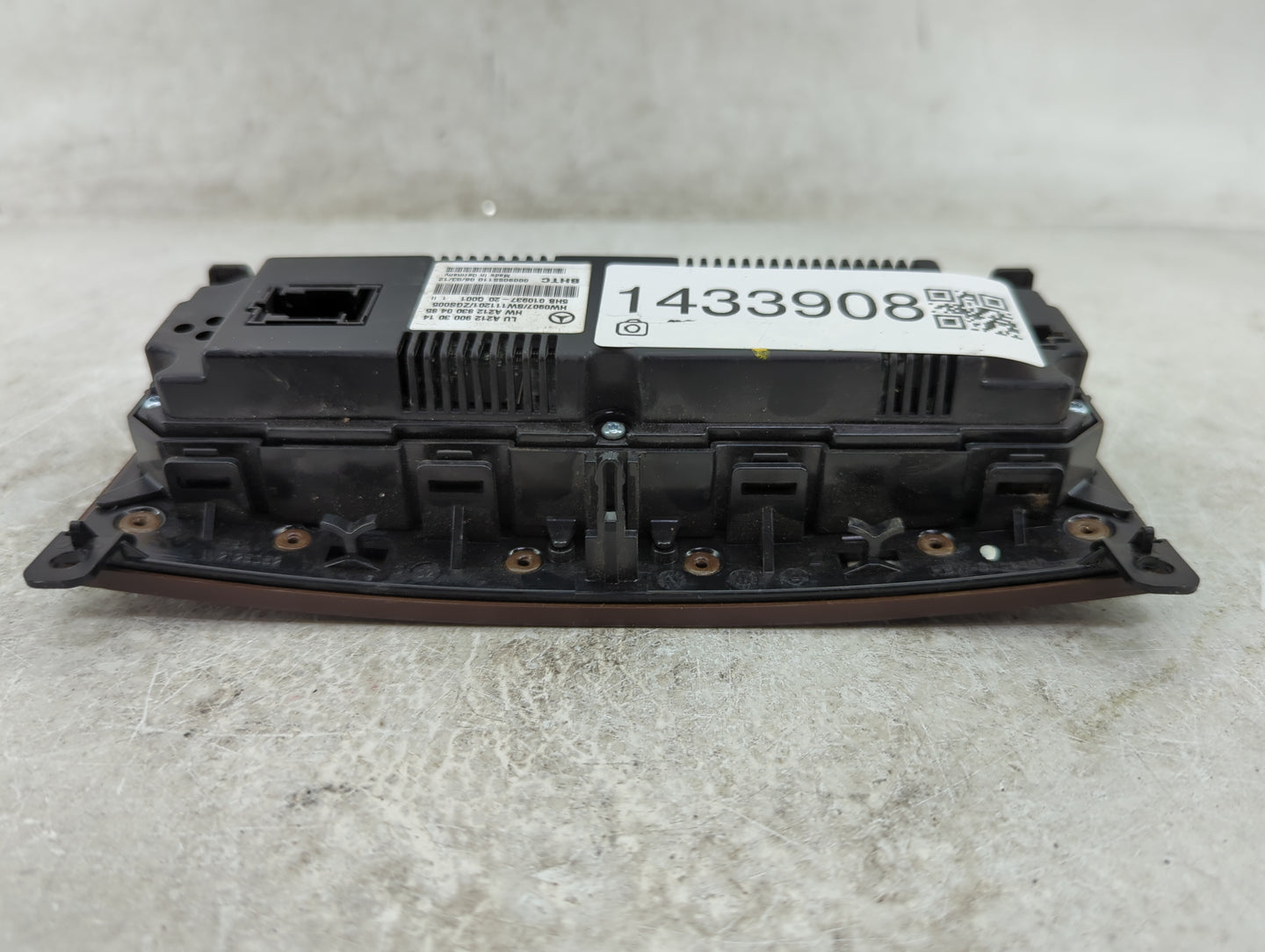 2012 Mercedes-Benz E-Class Climate Control Module Temperature AC/Heater Replacement P/N:A2129003014 A2128300485, 0009055110 