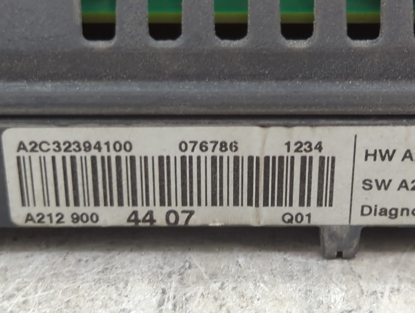 Mercedes-benz E-class Information Display Screen - Oemusedautoparts1.com