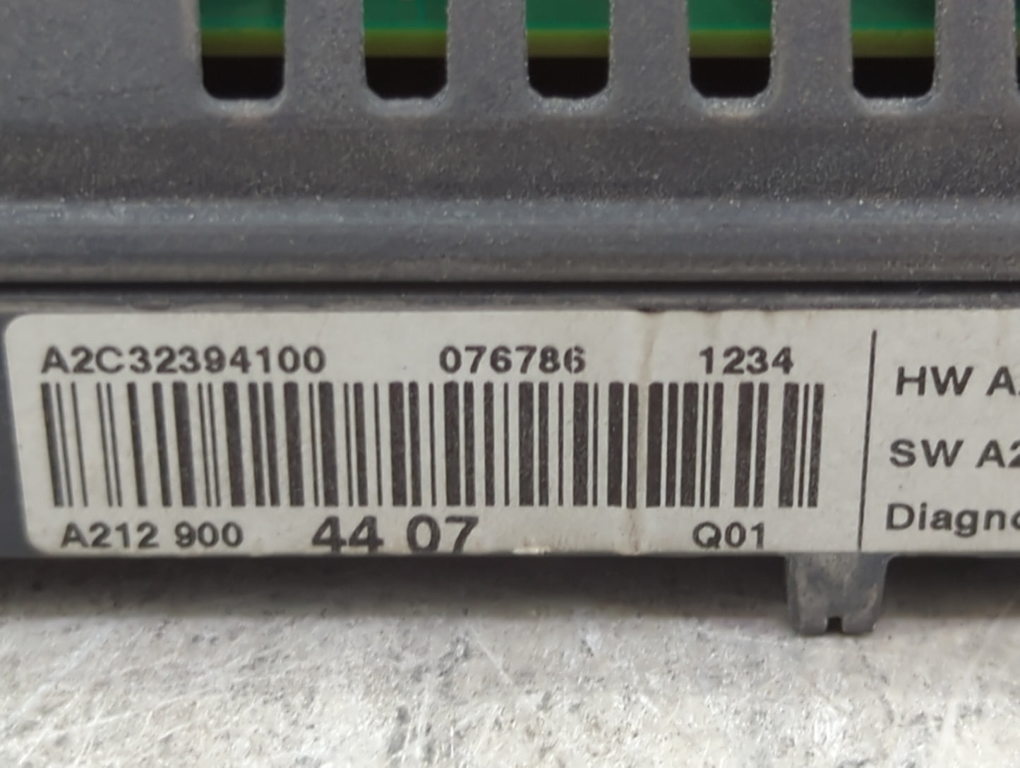 Mercedes-benz E-class Information Display Screen - Oemusedautoparts1.com