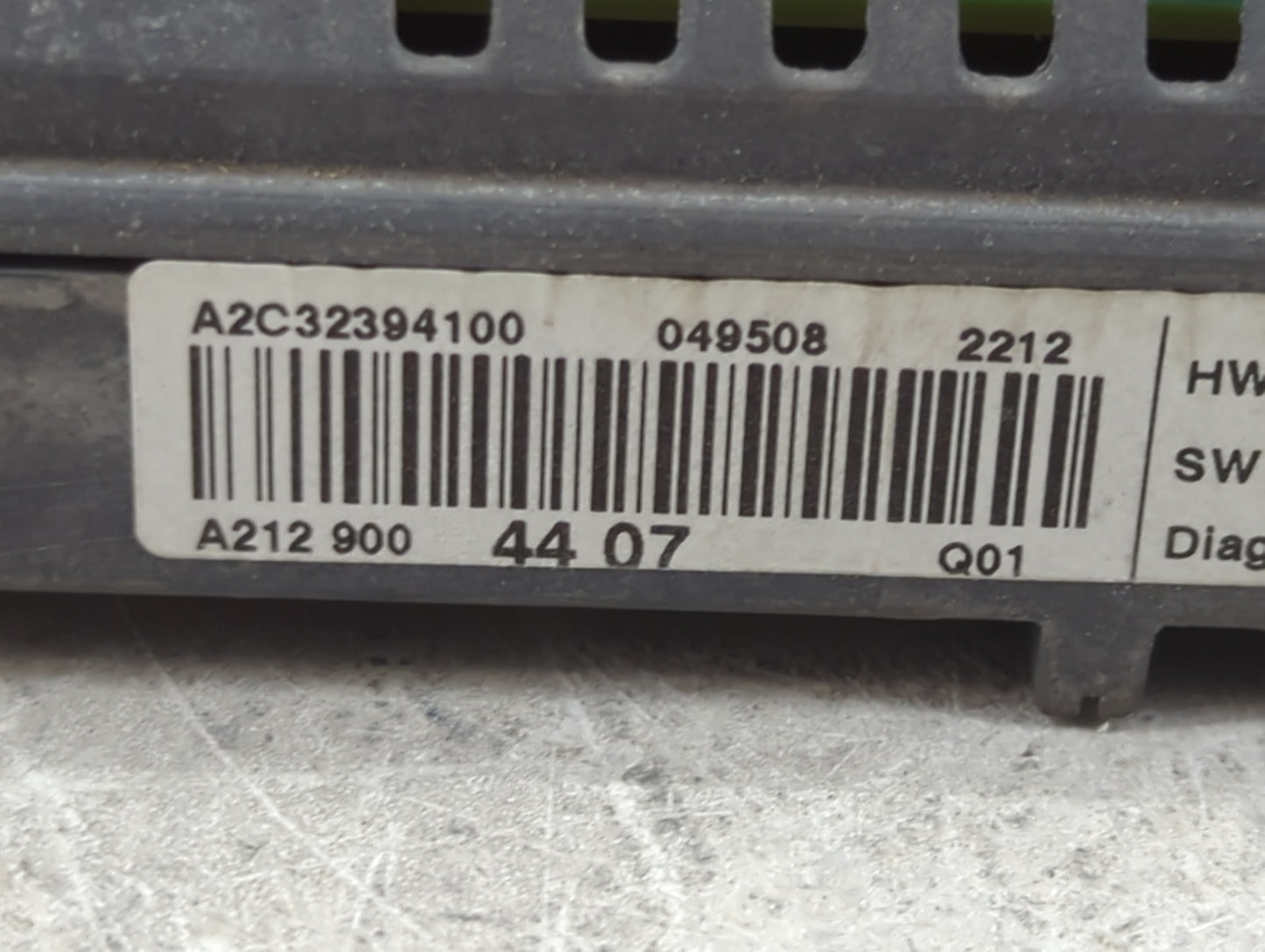 Mercedes-benz E-class Information Display Screen - Oemusedautoparts1.com