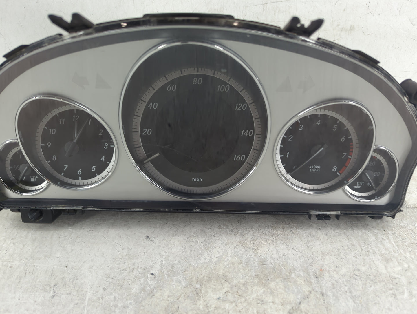 2012 Mercedes-Benz E-Class Instrument Cluster Speedometer Gauges P/N:A2129004213 2129014102, A2C33061900 Miles: Fits OEM Use