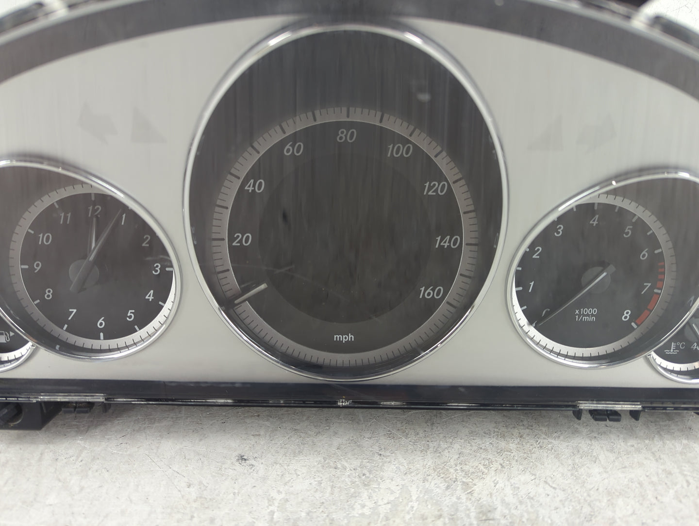 2012 Mercedes-Benz E-Class Instrument Cluster Speedometer Gauges P/N:A2129004213 2129014102, A2C33061900 Miles: Fits OEM Use