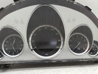 2012 Mercedes-Benz E-Class Instrument Cluster Speedometer Gauges P/N:A2129004213 A2C33061900 Miles:82K Fits OEM Used Auto Pa