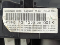 2012 Mercedes-Benz E-Class Instrument Cluster Speedometer Gauges P/N:A2129004313 A2C33062000, 2129014202 Miles:77K Fits OEM 
