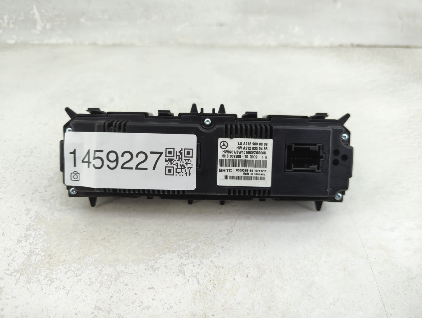 2012 Mercedes-Benz E-Class Climate Control Module Temperature AC/Heater Replacement P/N:A2129008808 A2128300485 Fits OEM Use