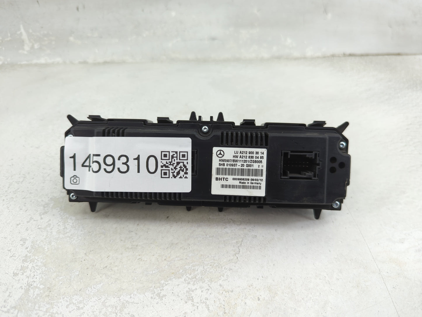 2012 Mercedes-Benz E-Class Climate Control Module Temperature AC/Heater Replacement P/N:A2129003014 A2128300485 Fits OEM Use