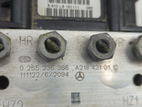 2012 Mercedes-Benz E-Class ABS Pump Control Module Replacement P/N:0265236366 A2184310112 Fits Fits 2011 OEM Used Auto Parts