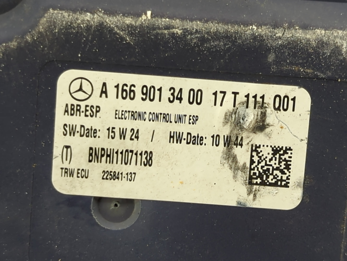 2012 Mercedes-Benz E-Class ABS Pump Control Module Replacement P/N:A1669013400 A166431B680, BNPHI11071138 Fits Fits 2011 OEM