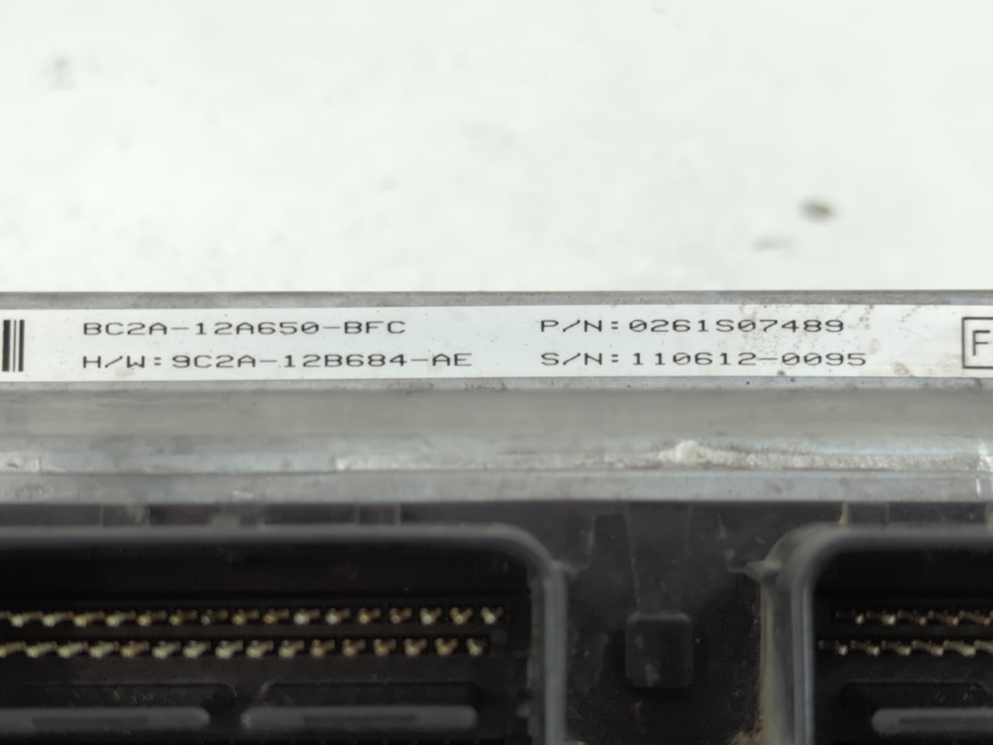 2012 Mercedes-Benz E250 PCM Engine Control Computer ECU ECM PCU OEM P/N:BC2A-12A650-BFC Fits Fits 2009 2010 2011 OEM Used Au