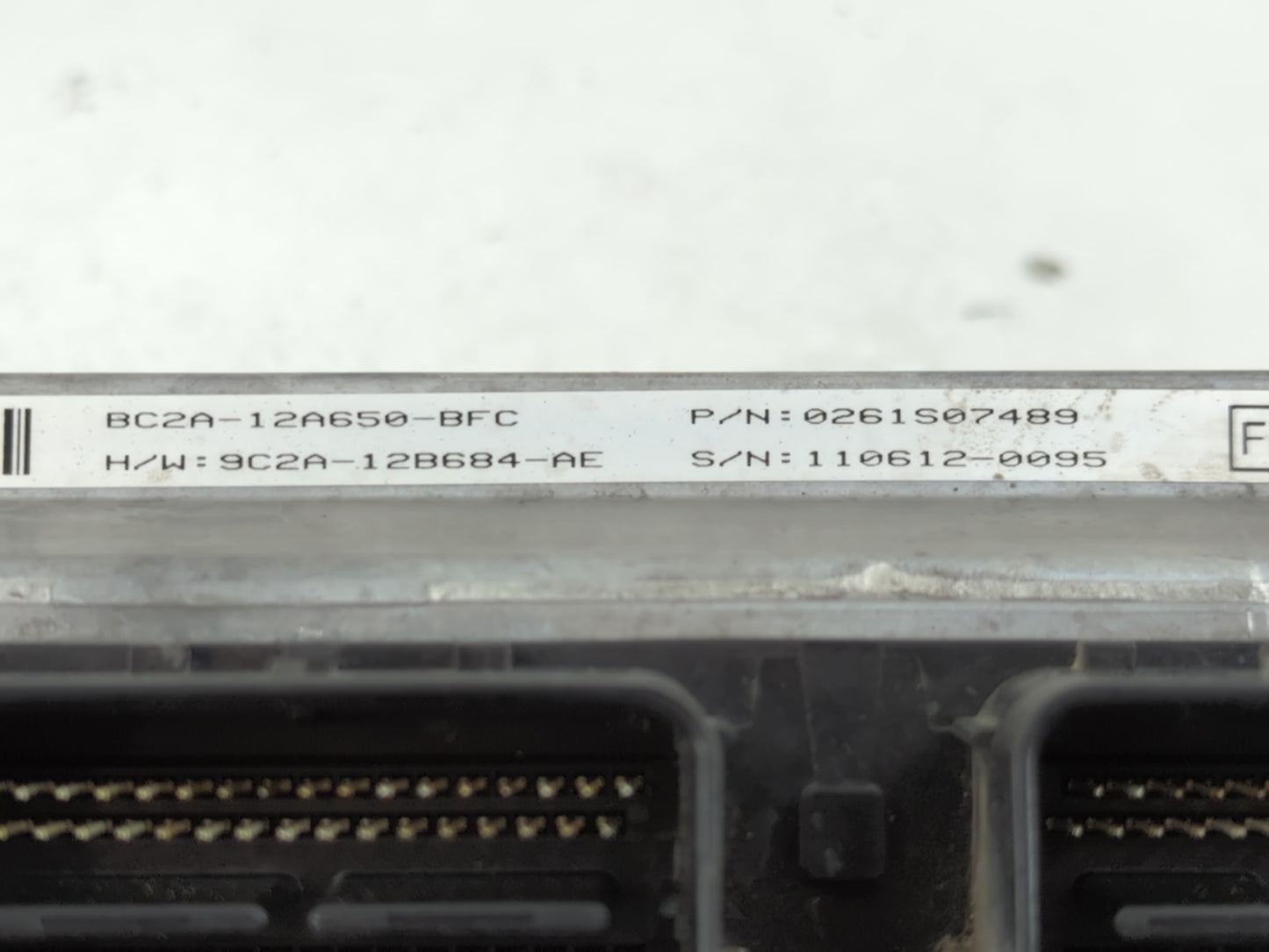 2012 Mercedes-Benz E250 PCM Engine Control Computer ECU ECM PCU OEM P/N:BC2A-12A650-BFC Fits Fits 2009 2010 2011 OEM Used Au