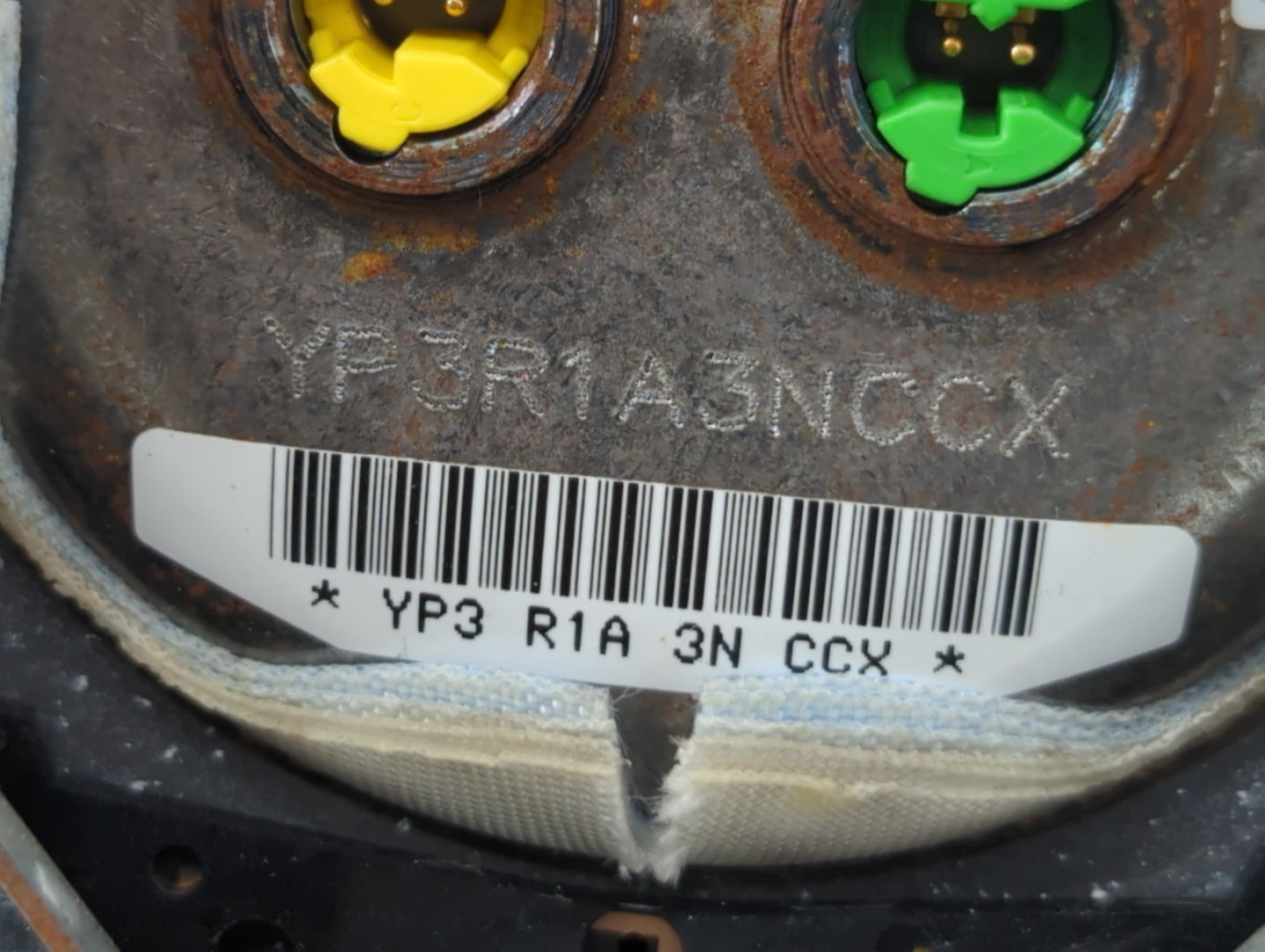2012 Mercedes-Benz E320 Air Bag Driver Left Steering Wheel Mounted P/N:2308600102 Fits Fits 2013 2014 OEM Used Auto Parts - 