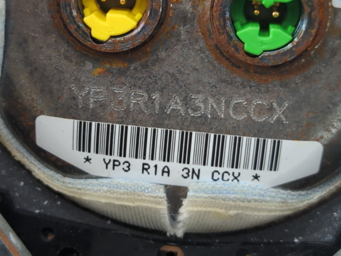 2012 Mercedes-Benz E320 Air Bag Driver Left Steering Wheel Mounted P/N:2308600102 Fits Fits 2013 2014 OEM Used Auto Parts - 