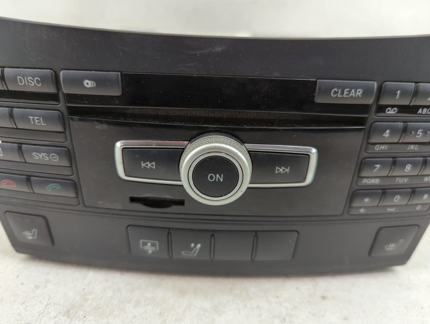 2011-2012 Mercedes-Benz E350 Radio AM FM Cd Player Receiver Replacement P/N:A2129007513 A2129011706 Fits Fits 2011 2012 OEM 