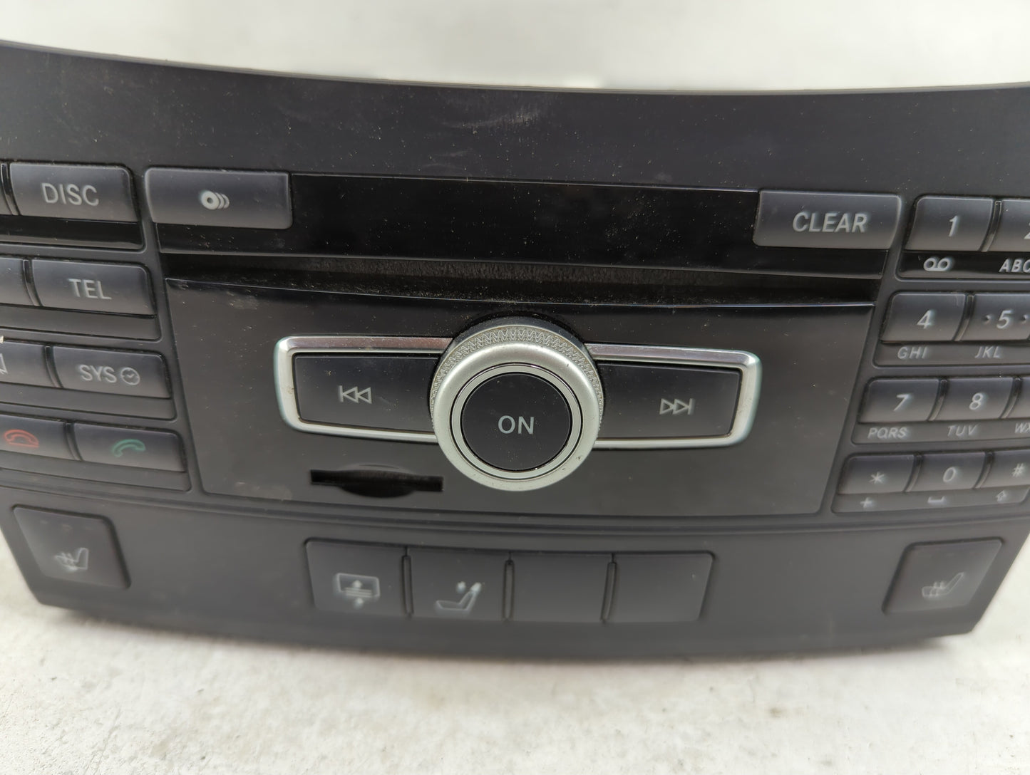 2011-2012 Mercedes-Benz E350 Radio AM FM Cd Player Receiver Replacement P/N:A2129007513 A2129011706 Fits Fits 2011 2012 OEM 