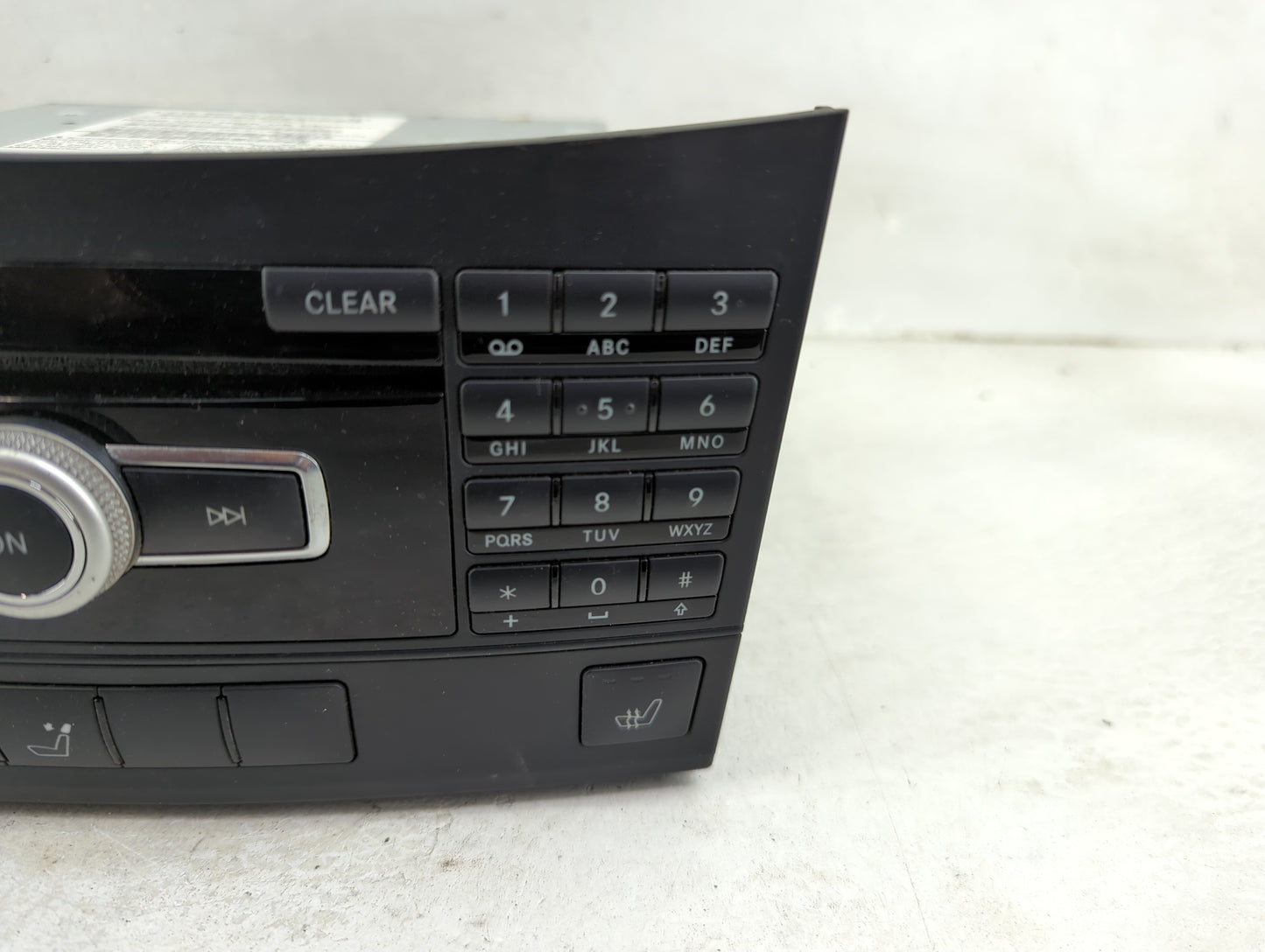 2011-2012 Mercedes-Benz E350 Radio AM FM Cd Player Receiver Replacement P/N:A2129007513 A2129011706 Fits Fits 2011 2012 OEM 