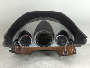 2012 Mercedes-Benz E350 Instrument Cluster Speedometer Gauges P/N:A2129004213 A2C53257171, A2C83001900 Miles:49K Fits OEM Us