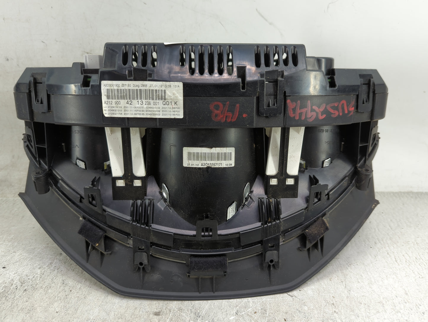 2012 Mercedes-Benz E350 Instrument Cluster Speedometer Gauges P/N:A2129004213 A2C53257171, A2C83001900 Miles:49K Fits OEM Us