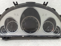 2012 Mercedes-Benz E350 Instrument Cluster Speedometer Gauges P/N:A2129004213 A2C33061900 Miles: Fits OEM Used Auto Parts - 