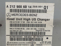 2012 Mercedes-Benz E350 Radio AM FM Cd Player Receiver Replacement P/N:A2129006014 A2129011706, A1729020504 Fits OEM Used Au