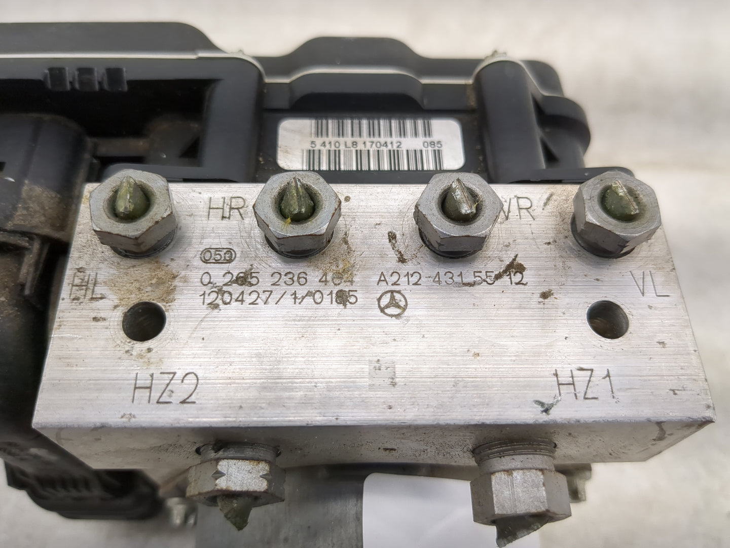 2010-2012 Mercedes-Benz E350 ABS Pump Control Module Replacement P/N:0 265 236 464 Fits Fits 2010 2011 2012 OEM Used Auto Pa