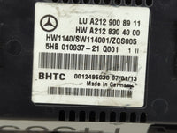 2010-2013 Mercedes-Benz E350 Climate Control Module Temperature AC/Heater Replacement P/N:A212 830 40 00 A212 900 89 11 Fits