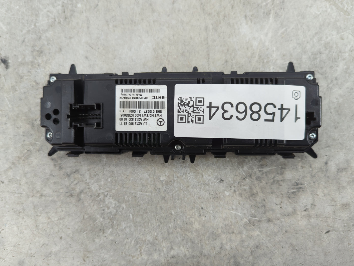 2010-2013 Mercedes-Benz E350 Climate Control Module Temperature AC/Heater Replacement P/N:A212 830 40 00 A212 900 89 11 Fits