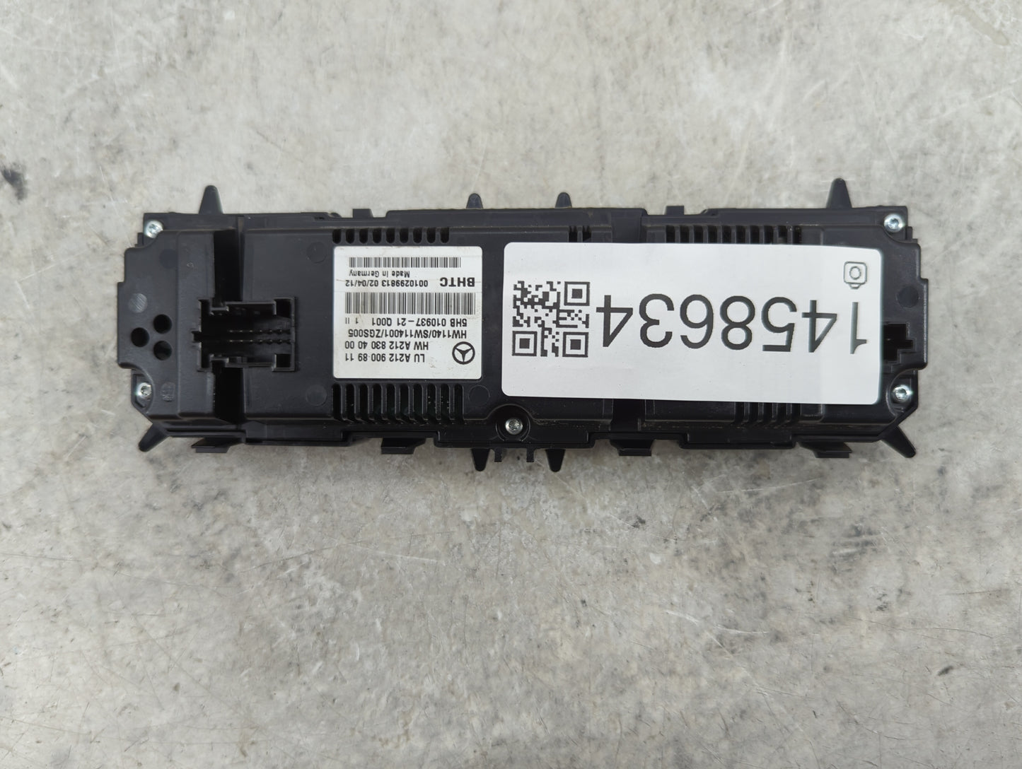 2010-2013 Mercedes-Benz E350 Climate Control Module Temperature AC/Heater Replacement P/N:A212 830 40 00 A212 900 89 11 Fits