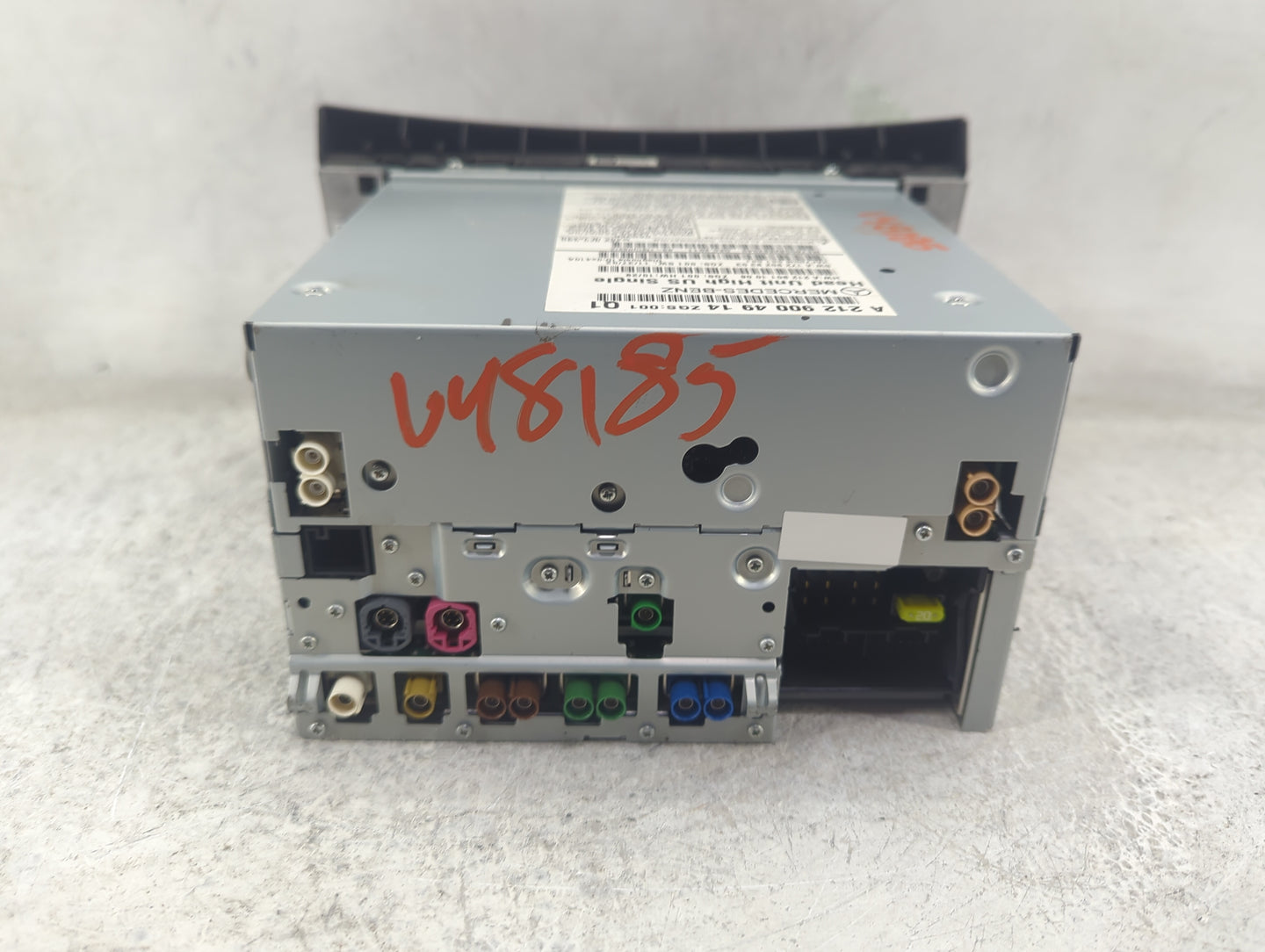 2012 Mercedes-Benz E350 Radio AM FM Cd Player Receiver Replacement P/N:A 2129004914 A2129011006, A1729029303, ME7800B2662040