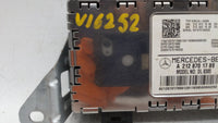 2010-2013 Mercedes-Benz E350 Radio AM FM Cd Player Receiver Replacement P/N:2128701789 212 870 17 89 Fits OEM Used Auto Part