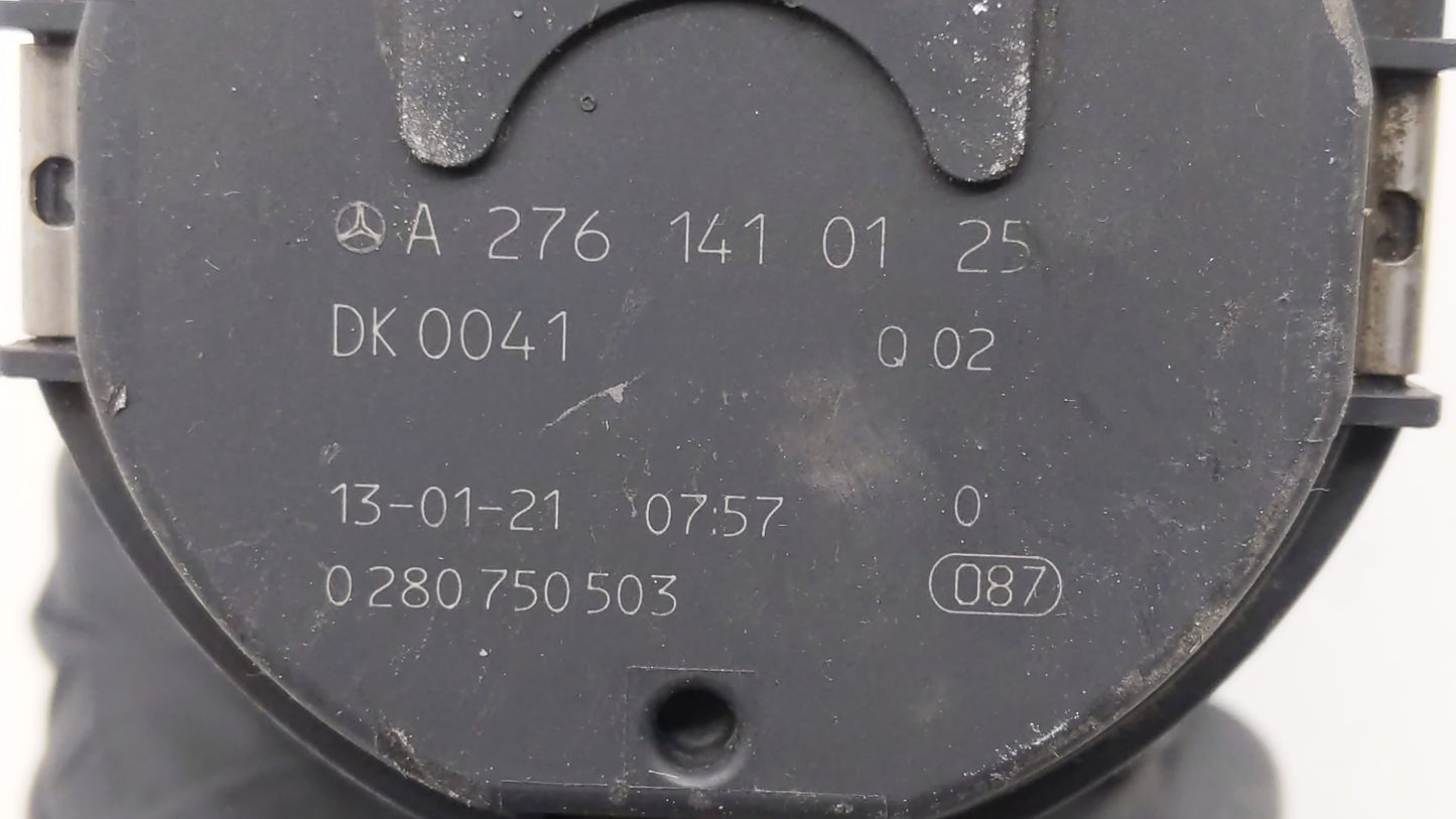2012-2016 Mercedes-Benz E350 Throttle Body P/N:A 276 141 01 25 2761410125 Fits OEM Used Auto Parts - Oemusedautoparts1.com