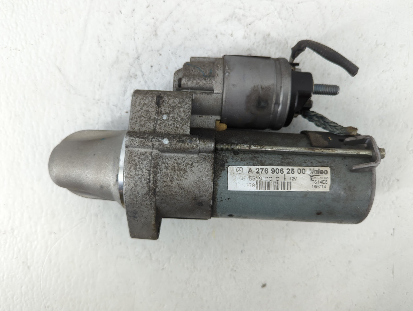 2012-2013 Mercedes-Benz E350 Car Starter Motor Solenoid OEM P/N:A 276 906 25 00 Fits Fits 2012 2013 2014 2015 2016 2017 2018