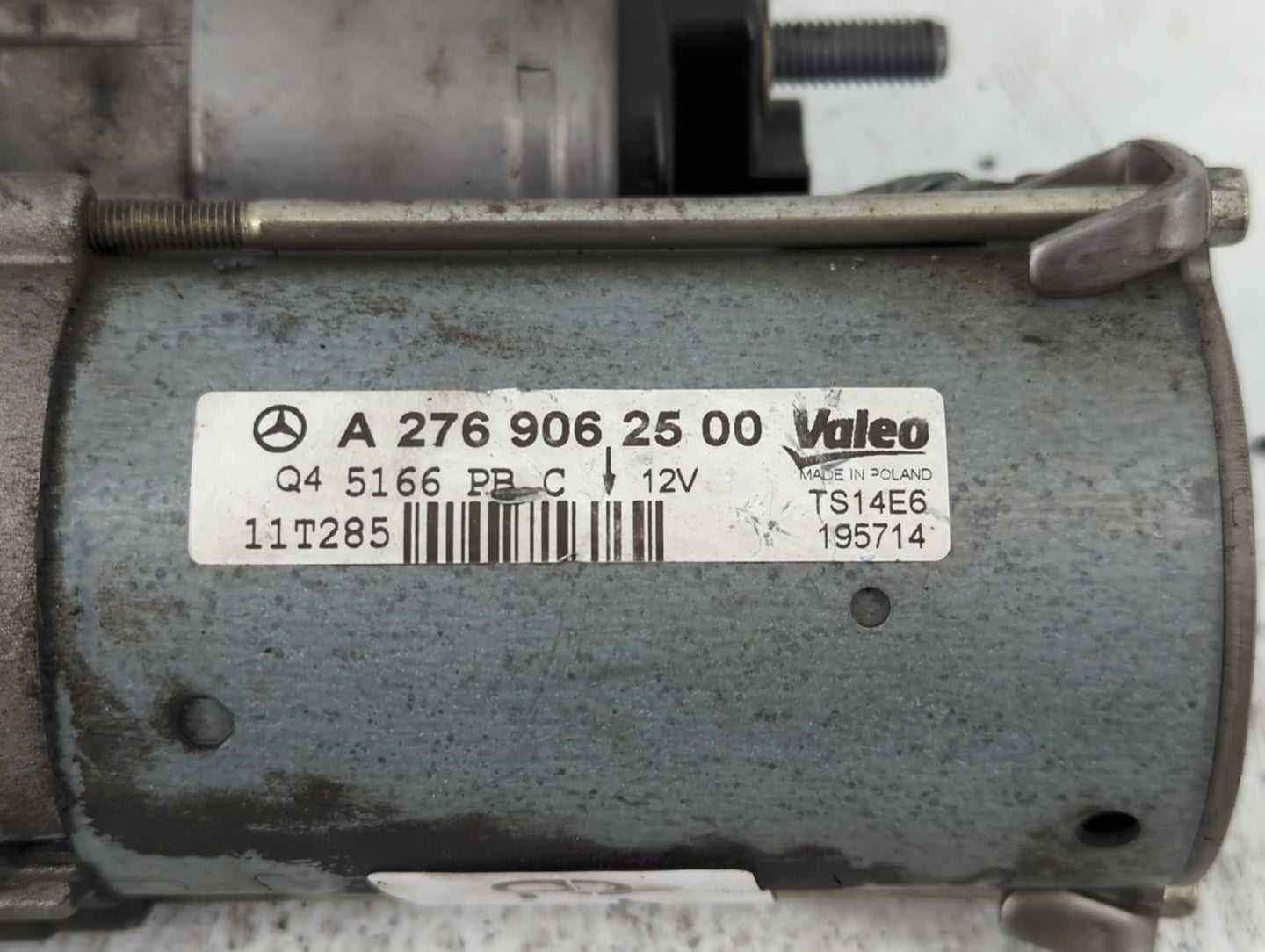 2012-2013 Mercedes-Benz E350 Car Starter Motor Solenoid OEM P/N:A 276 906 25 00 Fits Fits 2012 2013 2014 2015 2016 2017 2018