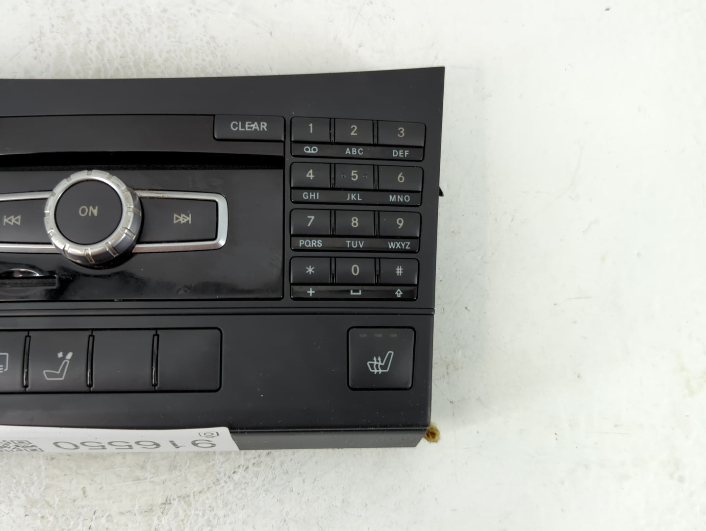 2012 Mercedes-Benz E350 Radio AM FM Cd Player Receiver Replacement P/N:A 212 820 25 10 Fits OEM Used Auto Parts - Oemusedaut